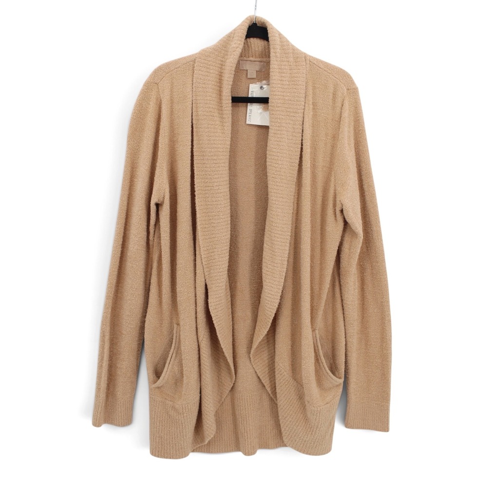 Barefoot Dreams CozyChic Lite Circle Cardigan Soft Camel L/XL NWT